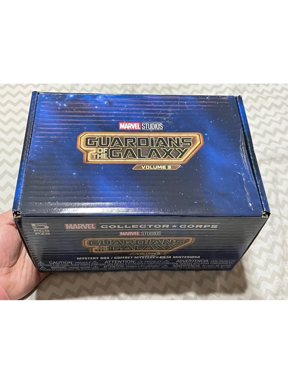 Funko Marvel Collector Corps Guardians Of The Galaxy Vol 3 5pcs Size 2XL
